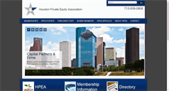 Desktop Screenshot of houstonprivateequity.com