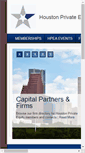 Mobile Screenshot of houstonprivateequity.com